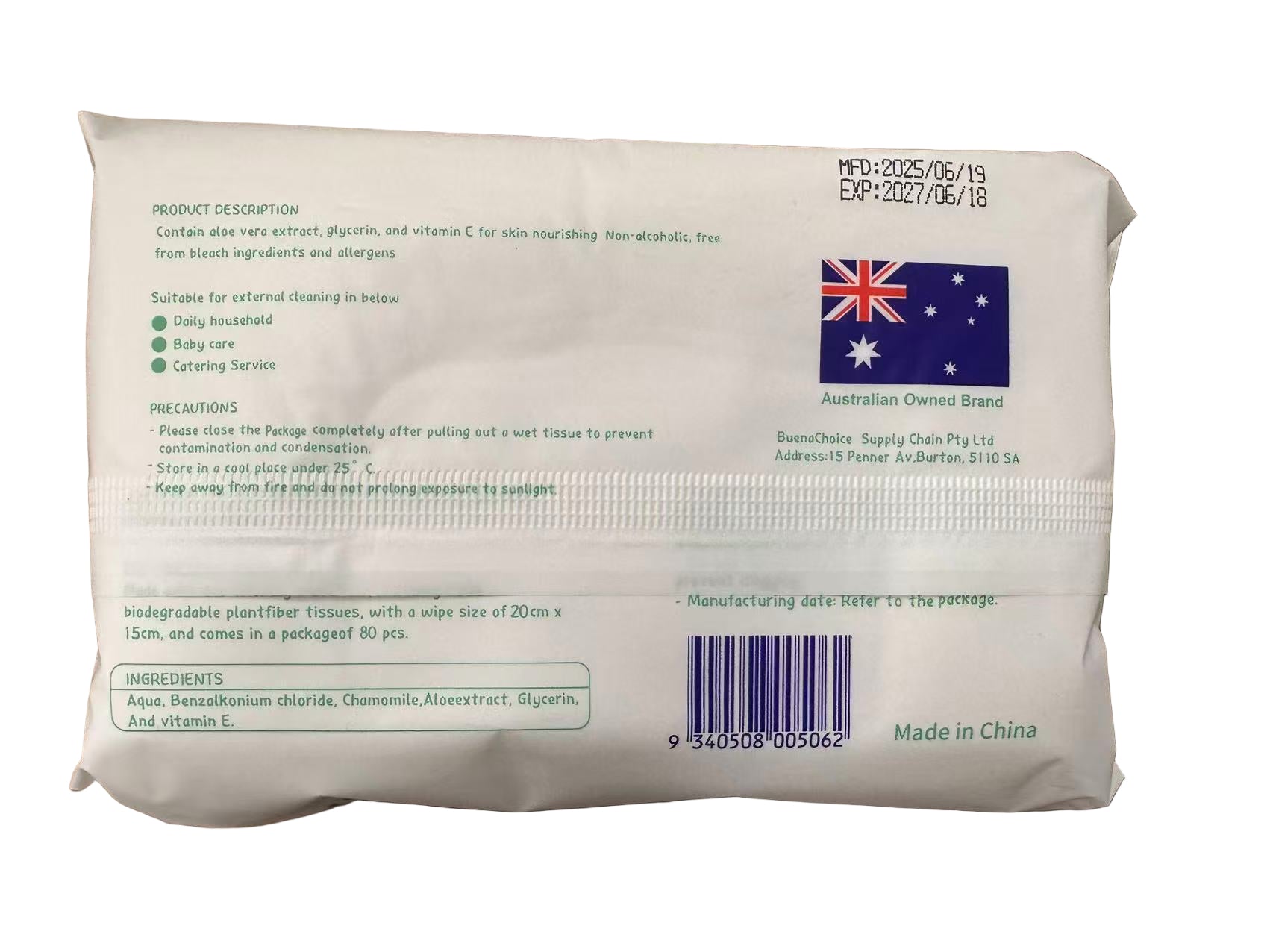 Baby wipes-32packs
