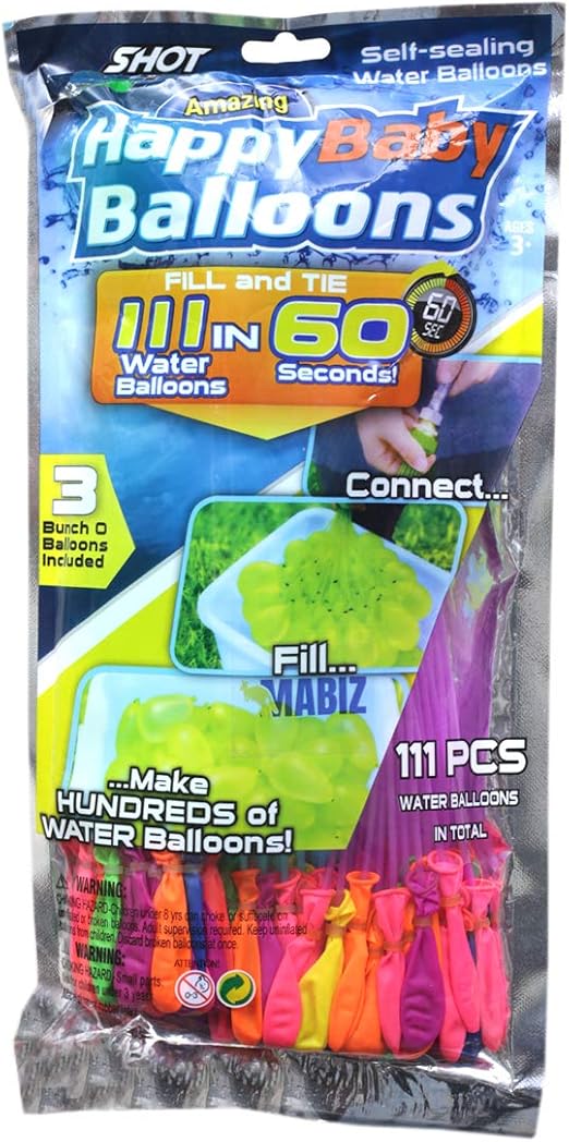MABIZ Water Balloons (Pack of 111)