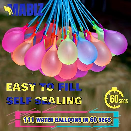 MABIZ Water Balloons (Pack of 111)